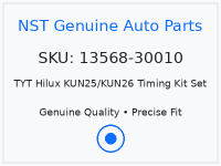TYT Hilux KUN25/KUN26 Timing Kit Set