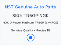 NGK G-Power Platinum TR6GP ($=4PCS)