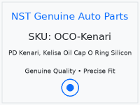 PD Kenari, Kelisa Oil Cap O Ring Silicon