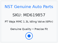 PT Waja MMC 1.3L Idling Valve (6Pin)
