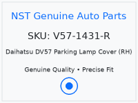 Daihatsu DV57 Parking Lamp Cover (RH)