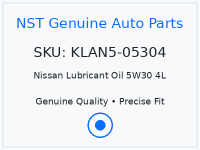 Nissan Lubricant Oil 5W30 4L