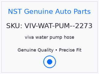viva water pump hose