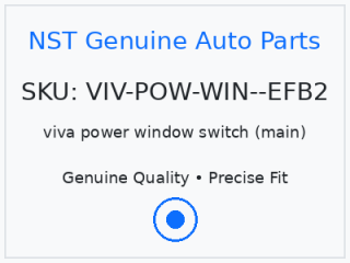 viva power window switch (main)
