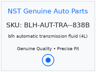BLH Automatic Transmission Fluid 4L