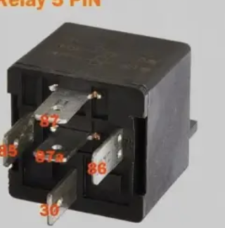 5-Terminal Relay 12V 40A (Automotive / Headlight / Fan / Horn