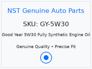 Good Year 5W30 Fully Synthetic Engine Oil