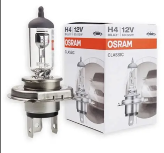 H4 P43t 12V 60/55W Lamp Bulb