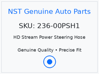 HD Stream Power Steering Hose