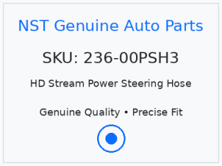 HD Stream Power Steering Hose