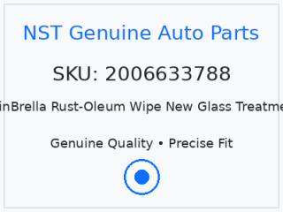 RainBrella Rust-Oleum Wipe New Glass Treatment