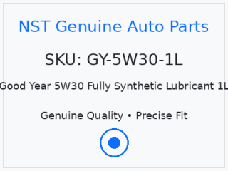 Good Year 5W30 Fully Synthetic Lubricant 1L
