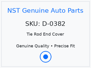 Tie Rod End Cover