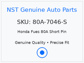Honda Fues 80A Short Pin