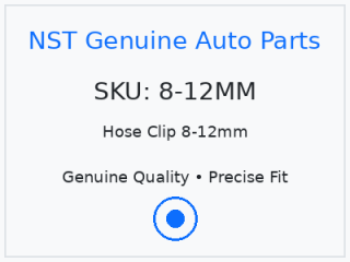 Hose Clip 8-12mm