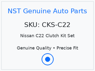 Nissan C22 Clutch Kit Set