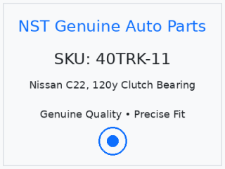 Nissan C22, 120y Clutch Bearing