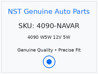 4090 W5W 12V 5W