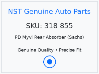 PD Myvi Rear Absorber (Sachs)