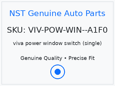 viva power window switch (single)