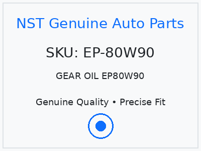GEAR OIL EP80W90 1L