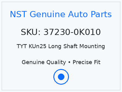 TYT KUn25 Long Shaft Mounting