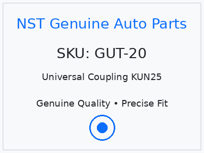 Universal Coupling KUN25