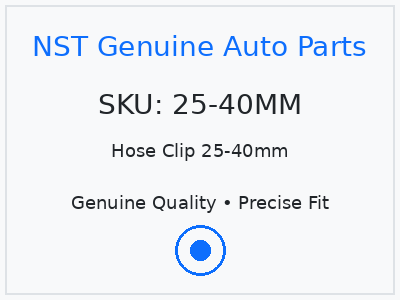 Hose Clip 25-40mm