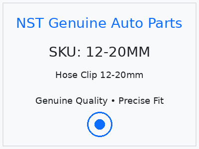 Hose Clip 12-20mm