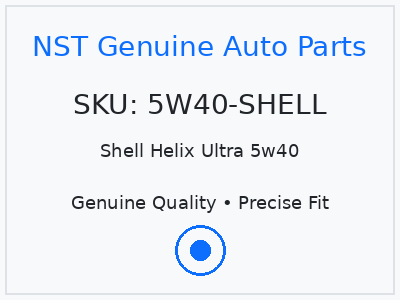 Shell Helix Ultra 5w40