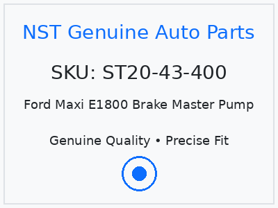Ford Maxi E1800 Brake Master Pump