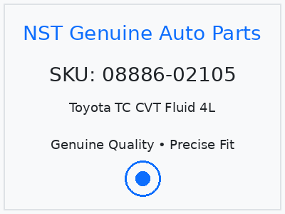 Toyota TC CVT Fluid 4L