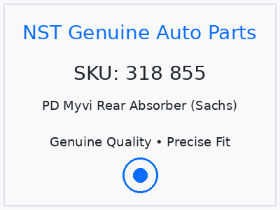 PD Myvi Rear Absorber (Sachs)