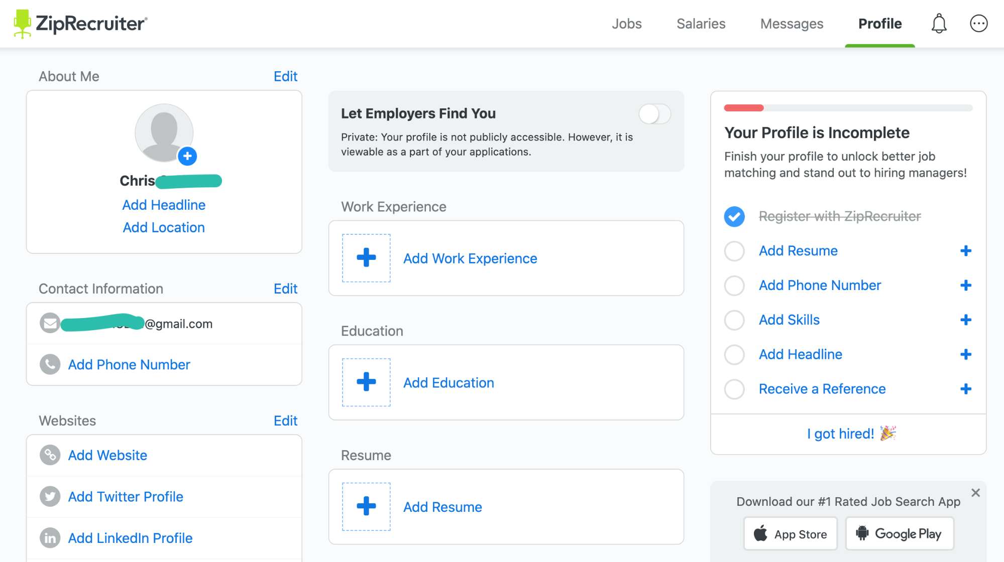 ZipRecruiter vs Indeed CareerCloud