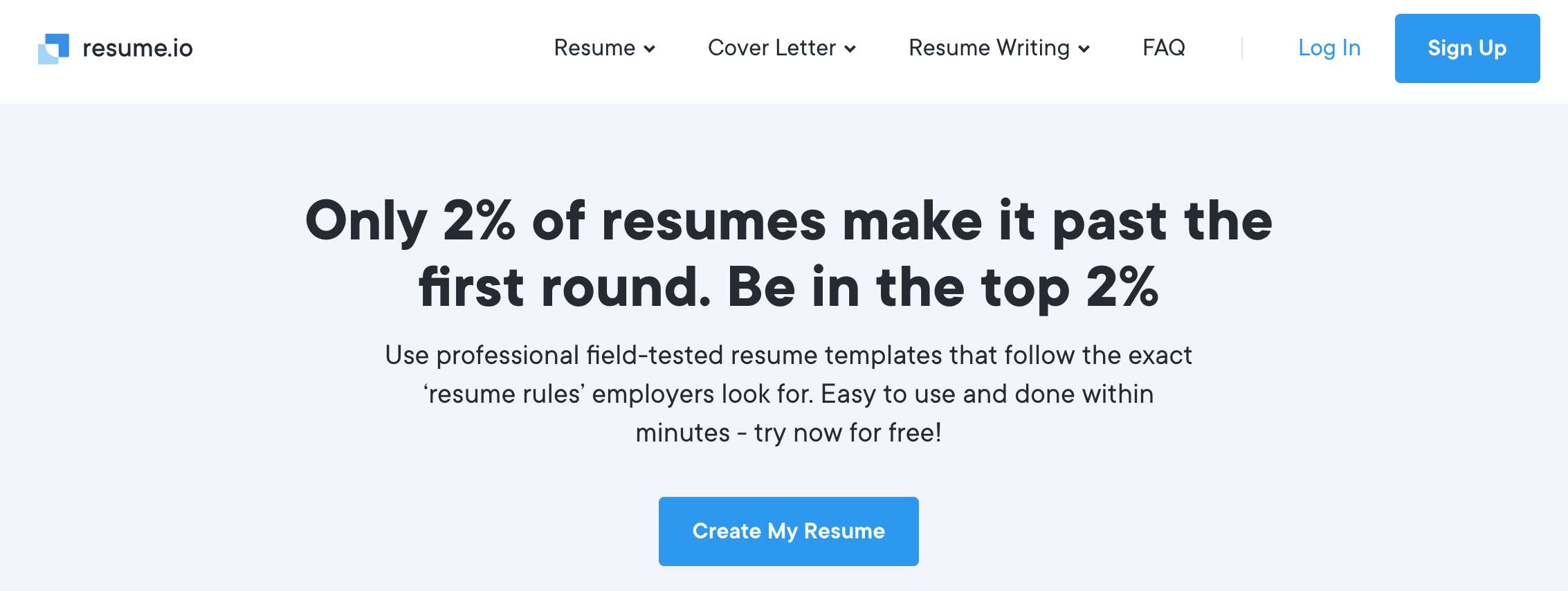 Resume.io Resume Builder