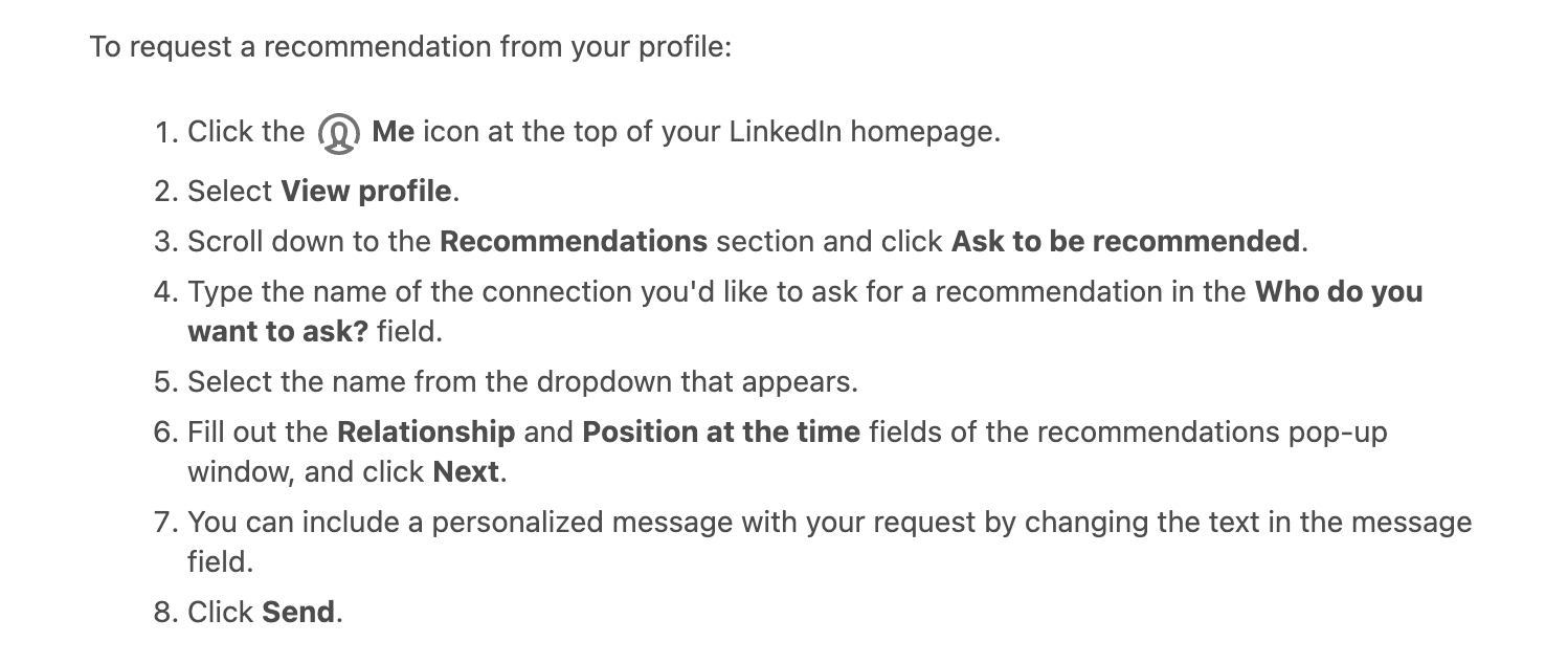 Courtesy of LinkedIn