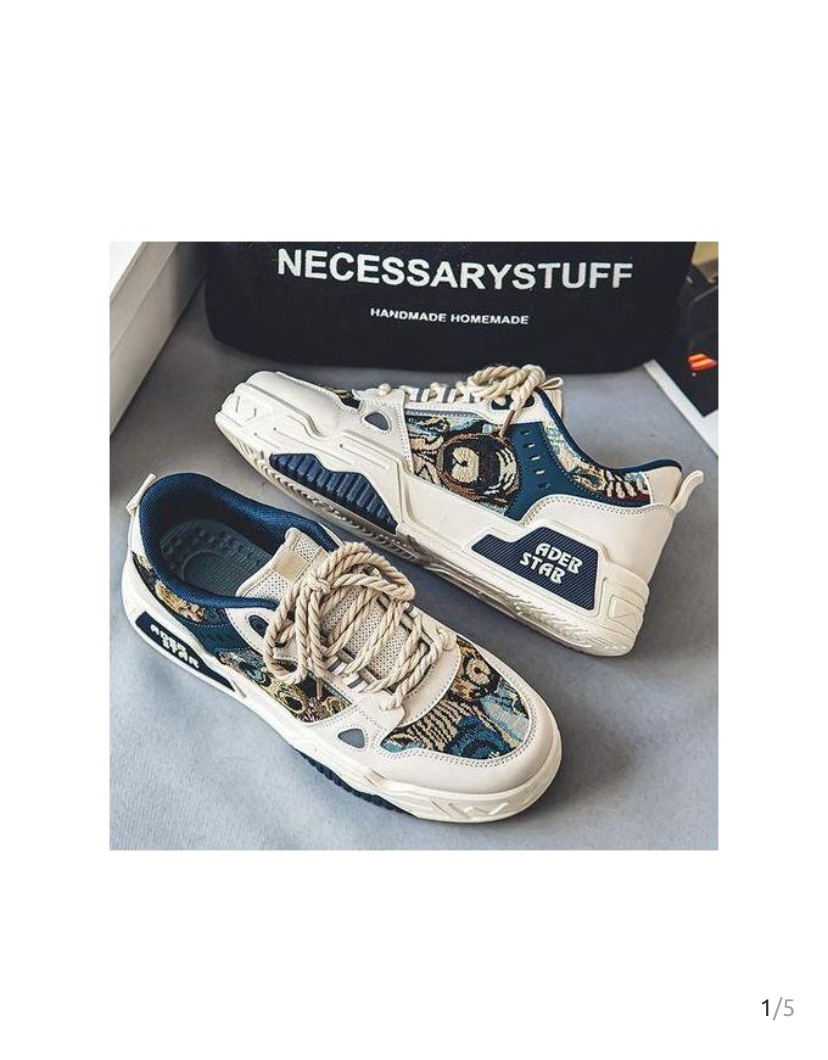  Men's Casual Board Shoes Sneakers Canvas Tide Shoes