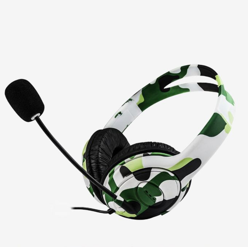 Gaming Headset Stereo Surround Sound Gaming Headphones with Adjustable Mic for PC Laptop