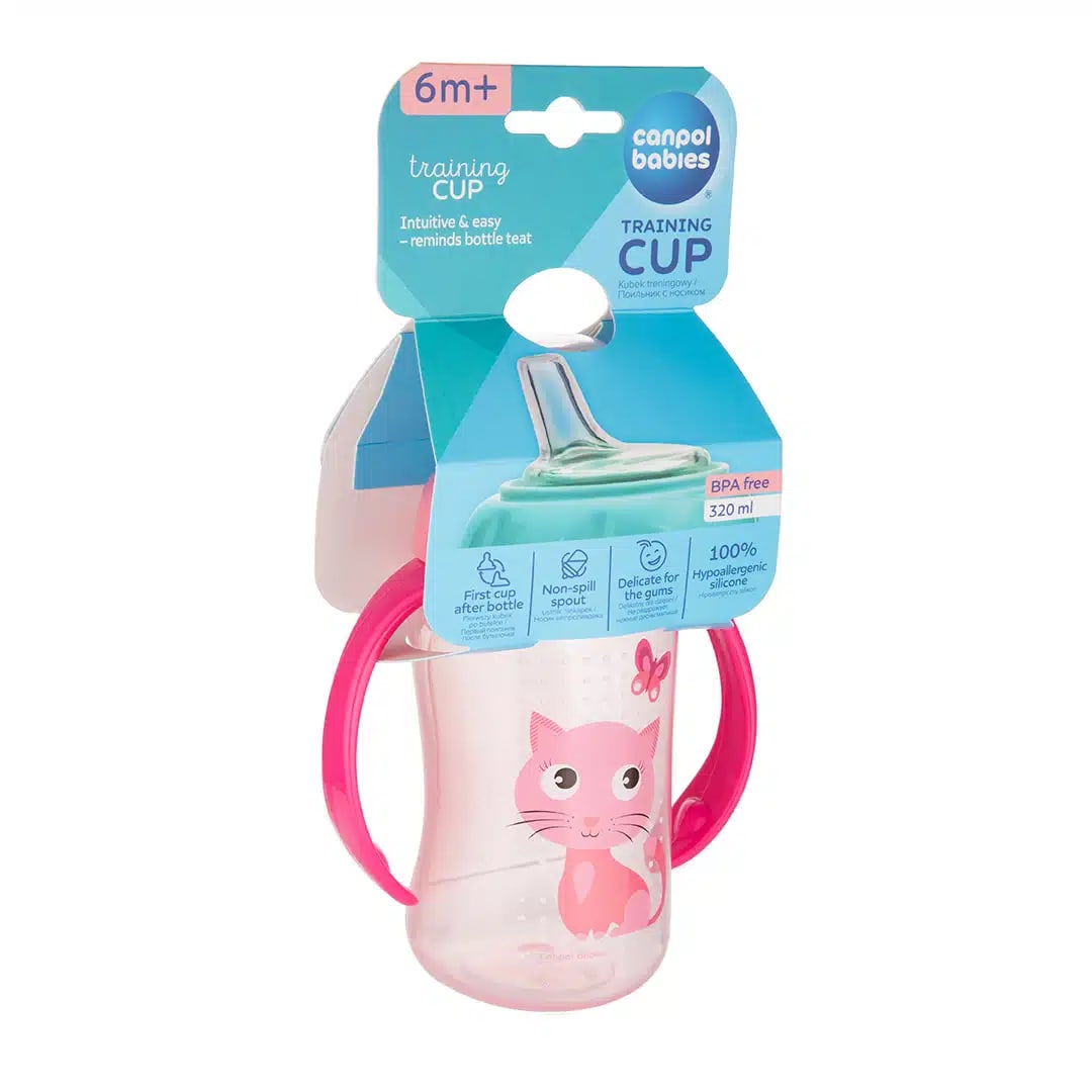 Tasse-à-anses-happy-animals-56-512 Rose-320ml-canpol-4