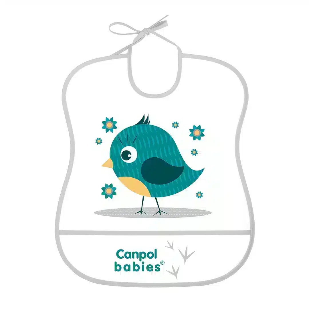 Bavoir-happy-animals-2-919-avec-poche-canpol