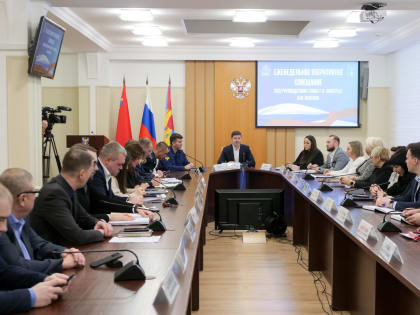 Владимир Волков провел оперативное совещание в Люберцах