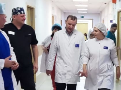 Главный врач Каширской больницы провел административный обход хирургического корпуса