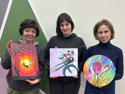 В Рузе прошла арт-вечеринка