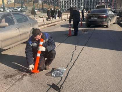 В Ленинском округе улучшили инфраструктуру подъездных путей к жилому комплексу «Эко Видное 2.0»