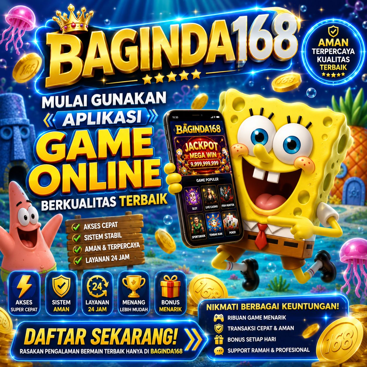 BAGINDA168 > Mulai Gunakan Aplikasi Game Online Berkualitas Terbaik