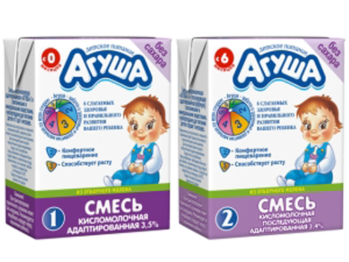 Кисломолочные смеси для детей