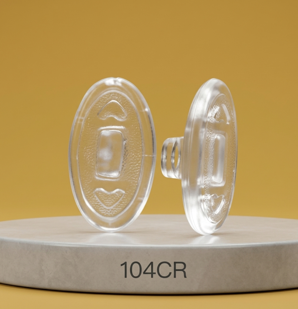 Nosepads, 13mm, 1 pair — wholesale screws & nosepads (104CR)