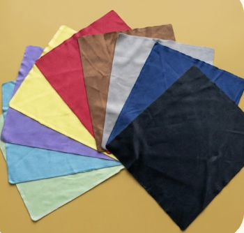 Microfibre cloth, Rounded edges, 18x10 — wholesale microfibre (F810)