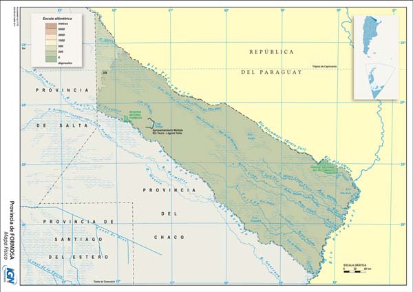 Vista previa: Mapas de la Provincia de Formosa