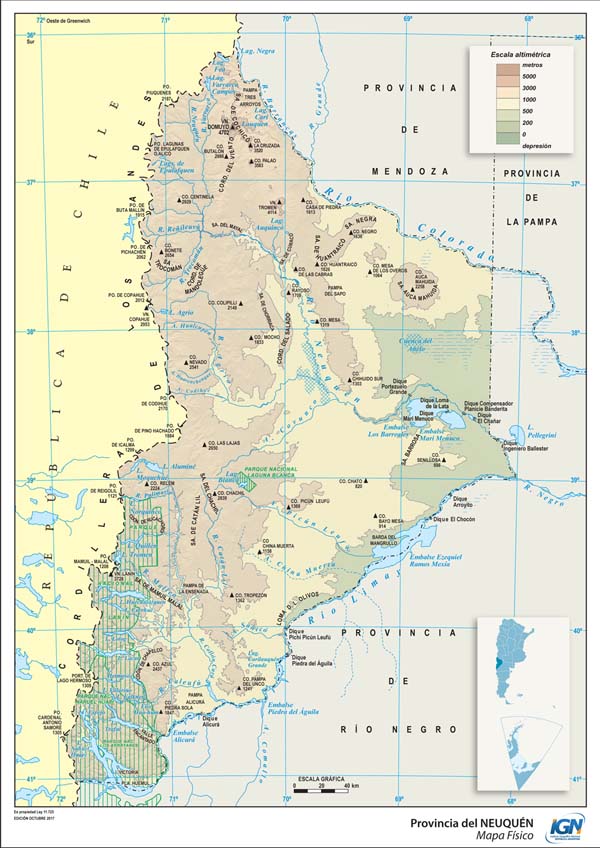 Vista previa: Mapas de la Provincia del Neuquén